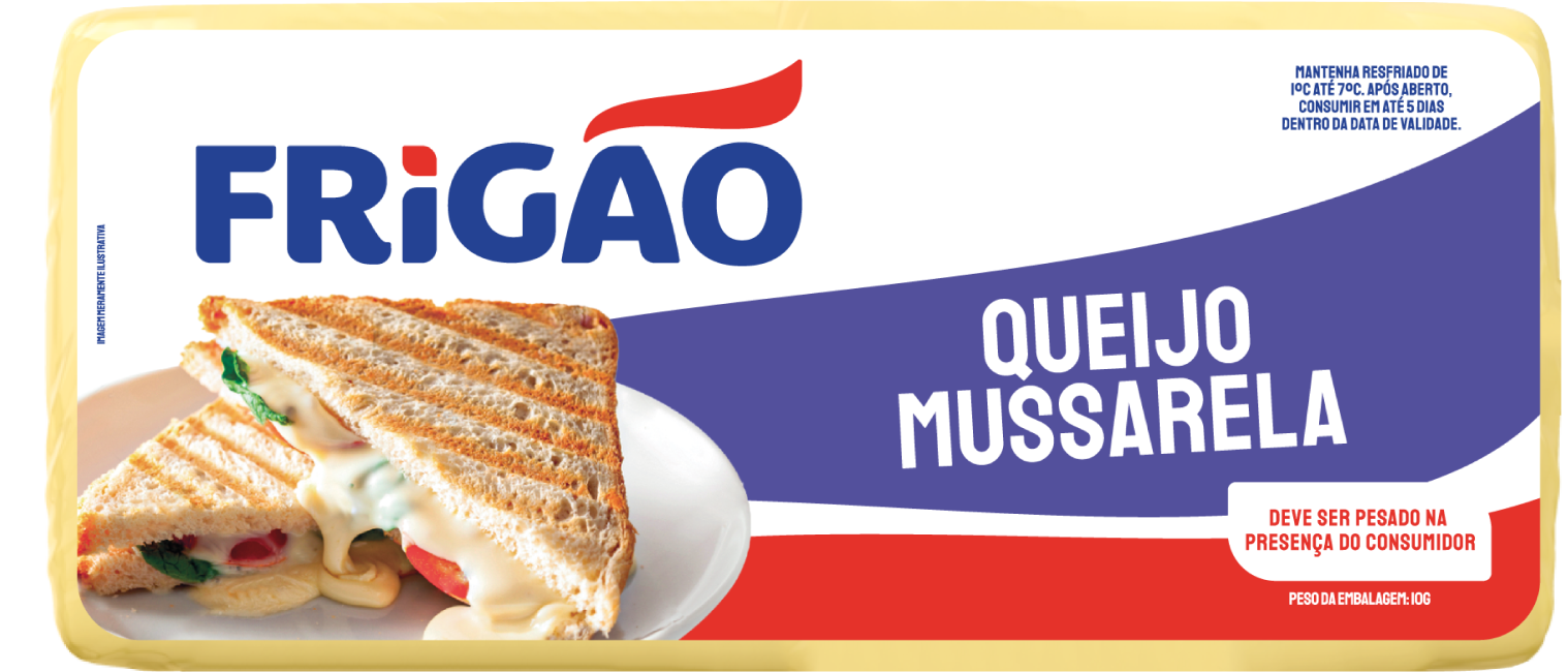 QUEIJO MUSSARELA PEÇA FRIGÃO 4KG