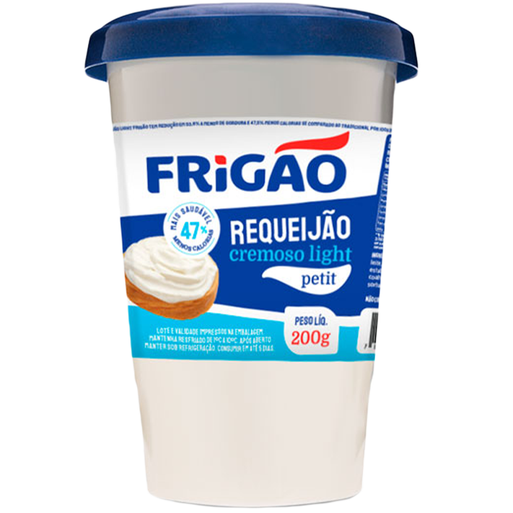 REQUEIJÃO COPO PET FRIGÃO LIGHT PETIT 200GR