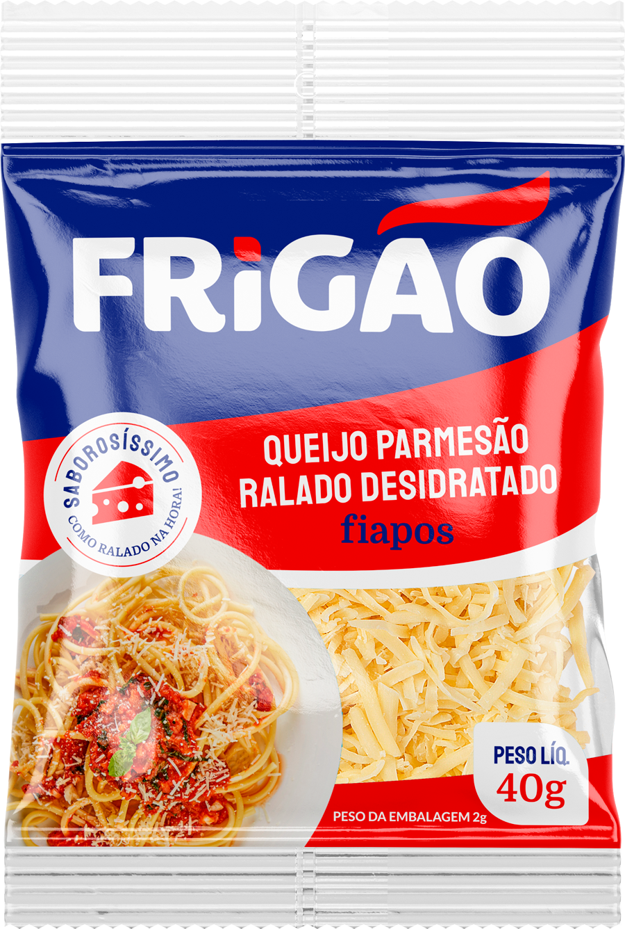 PARMESÃO FIAPOS GROSSO FRIGÃO CX C/25 40GR