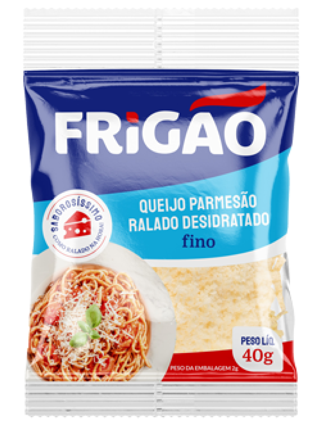 PARMESÃO RALADO FINO FRIGÃO CX C/25 40GR